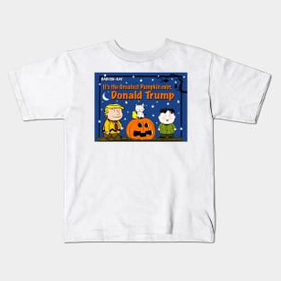 It's the great pumpkin, Donald Trump and Kim Jong-un Kids T-Shirt